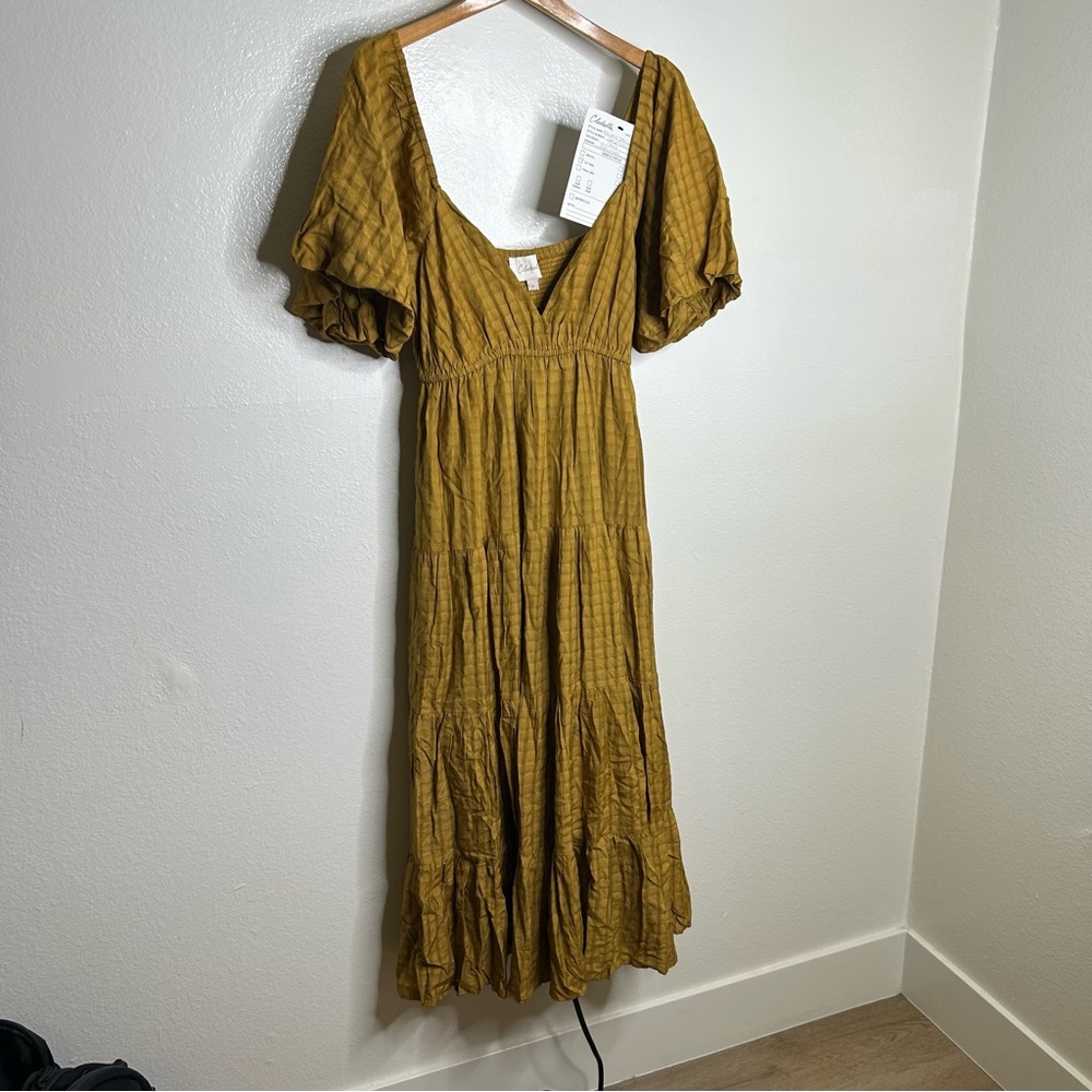 NWT Cleobella Kailani Goldie Cotton Midi Dress SAMPLE Size Small - Picture 9 of 16